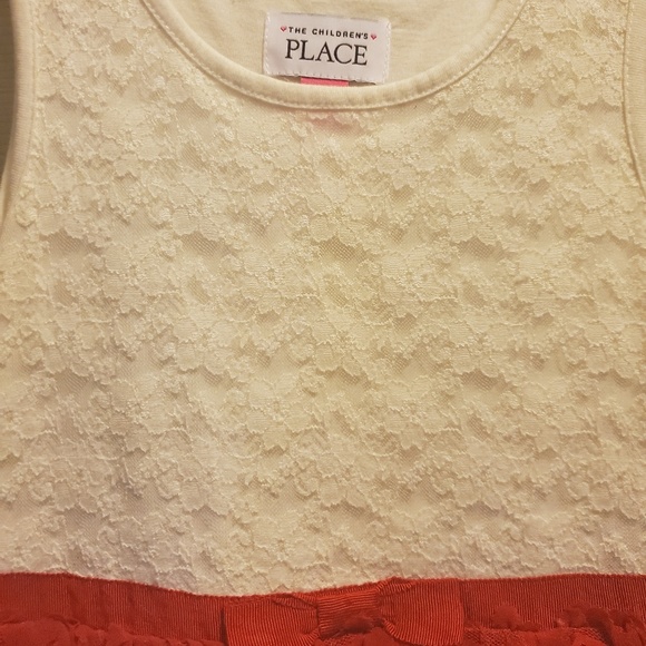 CHILDREN'S PLACE FLORAL SKIRT DRESS SIZE 4T - Picture 5 of 8